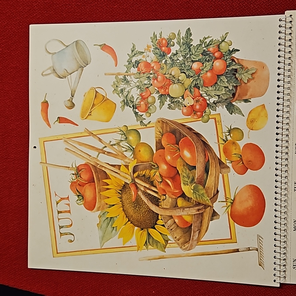 Marjolein Bastin Hallmark @2001 calendar UNUSED Nature's Sketchbook art craft - Picture 11 of 16